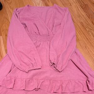 Elegant Pink Women's Top